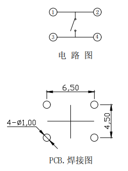 THBM03-A035NB-R-A 焊盤圖