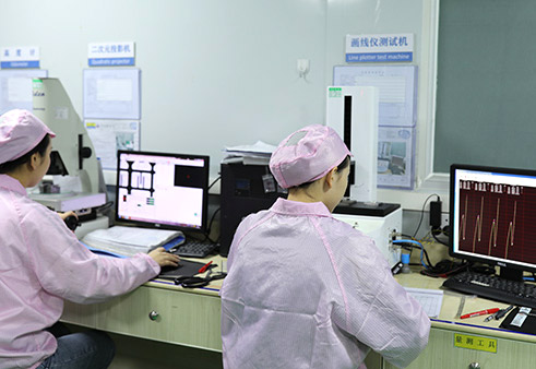 品質部產品的檢測