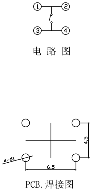 THBM03-A035NB-R-A 焊盤圖