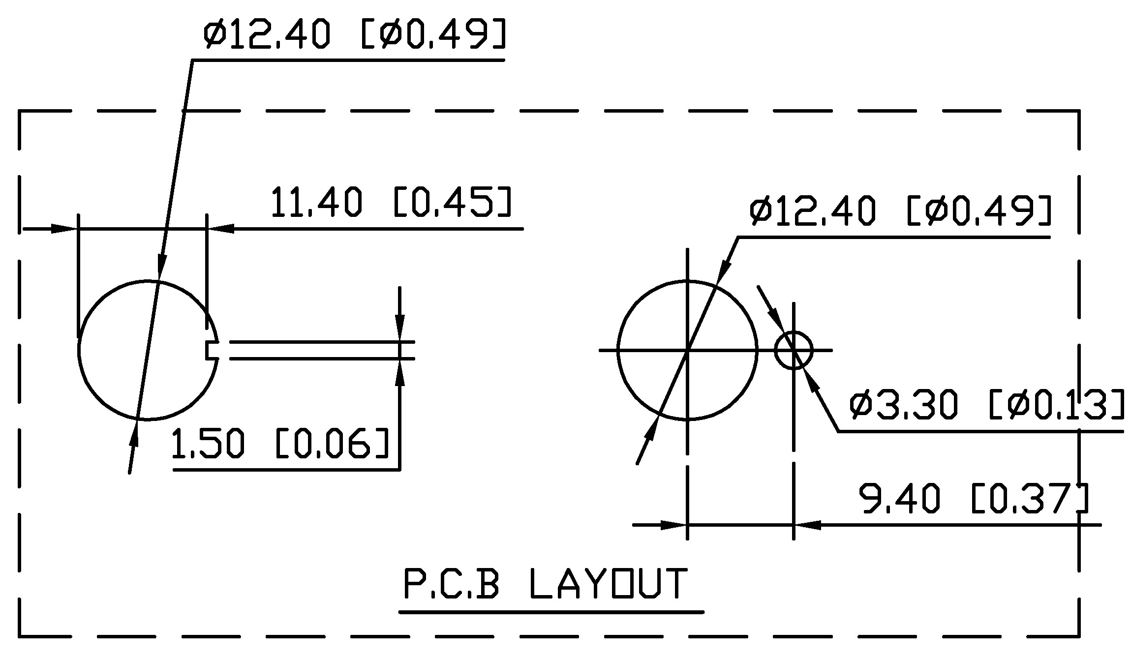 HT-SG3B1T1T33焊盤圖